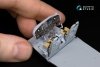 Quinta Studio QD+48454 Lynx AH-7 3D-Printed & coloured Interior on decal paper (Airfix) (with 3D-printed resin parts) 1/48